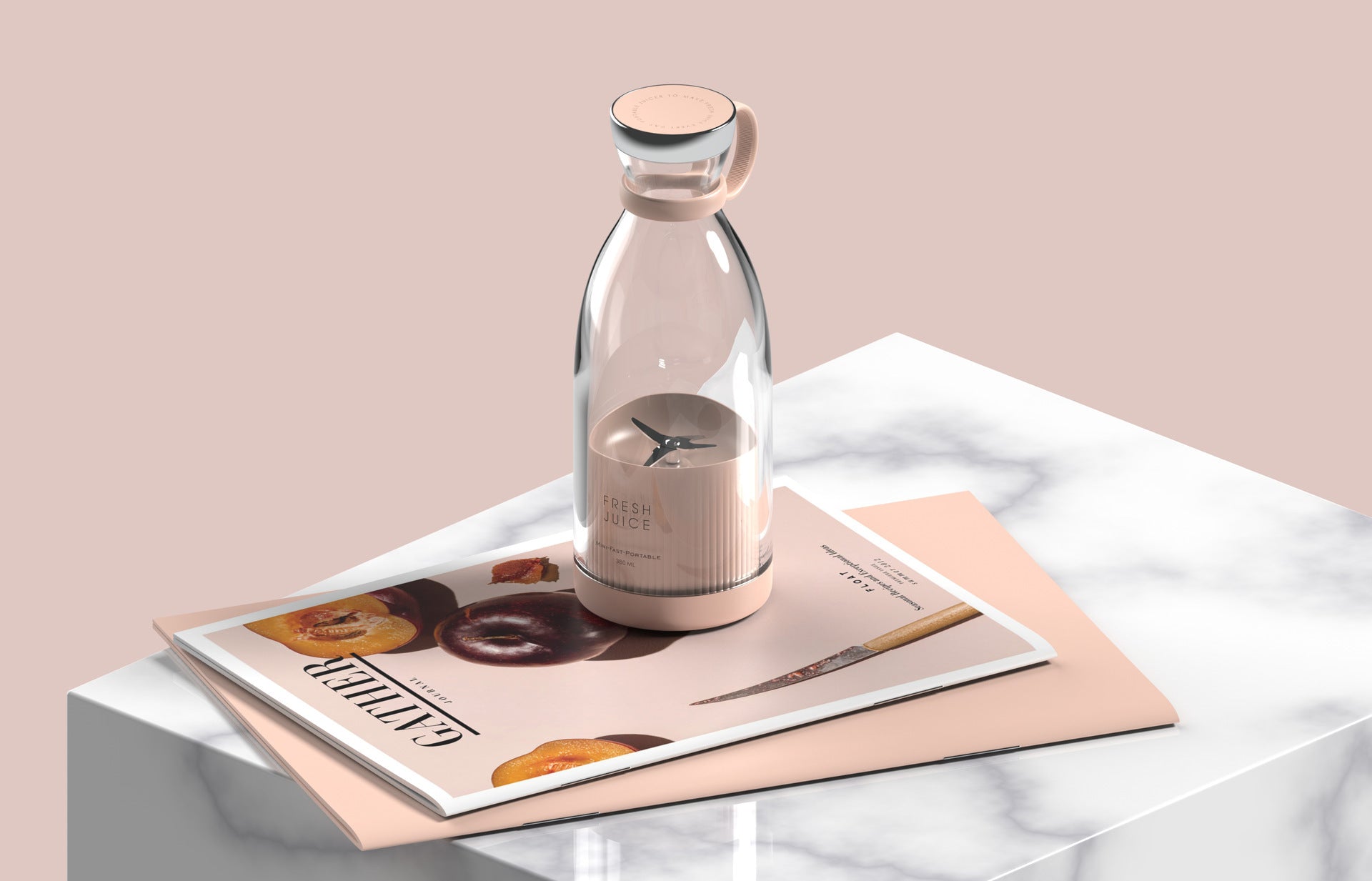 350ml Tragbarer Elektrischer Mixer – USB Wiederaufladbar | Smoothie-Maker & Entsafter für unterwegs | Küchenwerkzeug