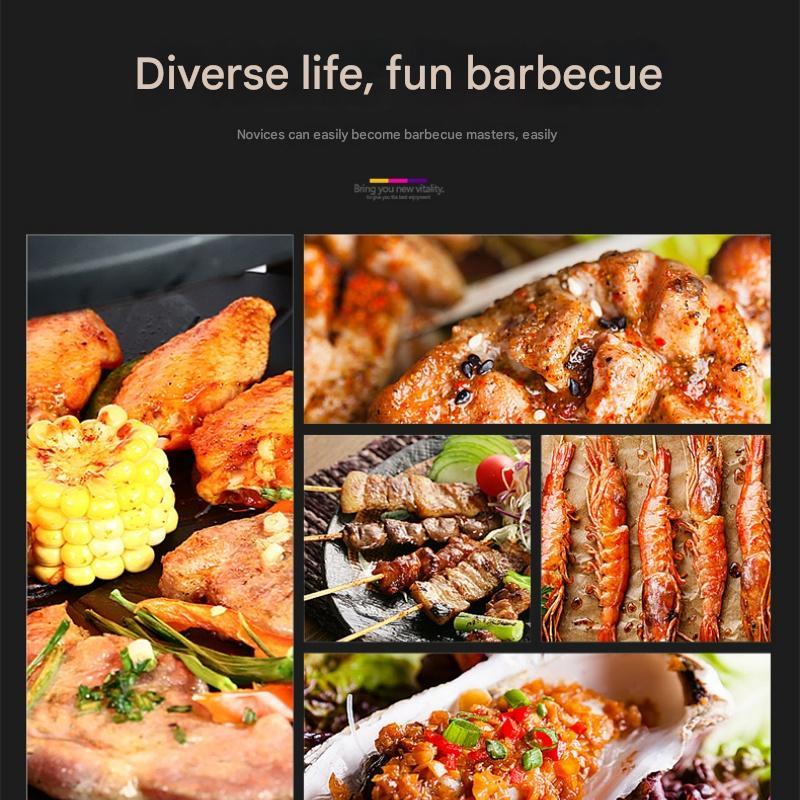 1400W Infrarot-Heißluftofen – Schnelles, Knuspriges & Gleichmäßiges Garen