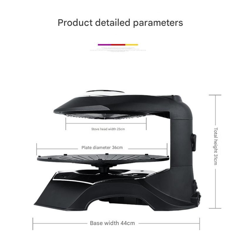 1400W Infrarot-Heißluftofen – Schnelles, Knuspriges & Gleichmäßiges Garen