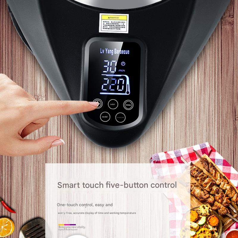 1400W Infrarot-Heißluftofen – Schnelles, Knuspriges & Gleichmäßiges Garen